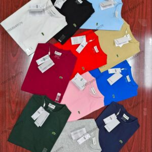 Lacoste Men's T-shirts Patch Logo